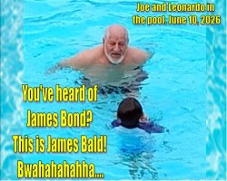 Heard of James Bond? This is James Bald! Meme Template
