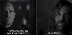 Game of Thrones - Die for some chickens Meme Template