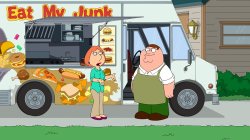 Family Guy Food Truck Meme Template