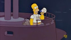 It's my first day - The simpson Meme Template
