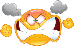 Angry emoticon Meme Template