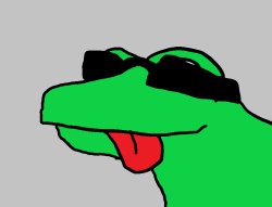 cool lizard Meme Template