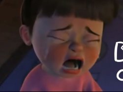 Boo Crying Meme Template