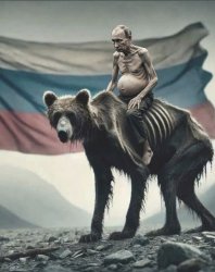 Don't poke the russian bear, it might die Meme Template