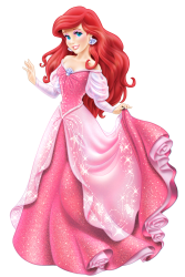 Princess Ariel in Pink #5 Meme Template