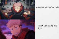Itadori Yuji Drake Meme Meme Template