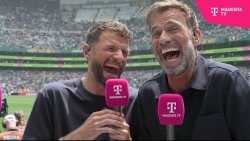 Klopp Muller laughing Meme Template