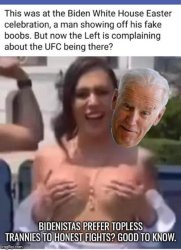 Geritol Joe Biden Trannies for Easter Meme Template