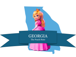 Georgia, the Peach State Meme Template