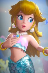 MerPeach Meme Template