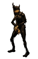 Bendy The Ink Demon doing "had to do it to em" pose Meme Template