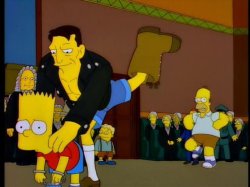 Booting simpsons Meme Template