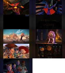 Buzz Lightyear Villains Defeats By Happy Ending Meme Template