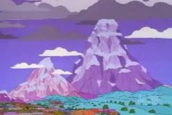 Simpsons Matterhorn Meme Template