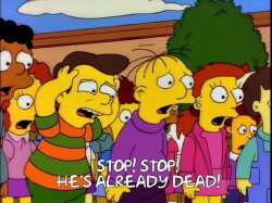 Stop hes dead Meme Template