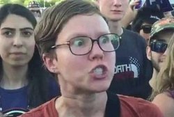 Angry white lady Meme Template