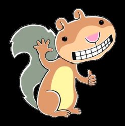 Scaredy Squirrel Meme Template