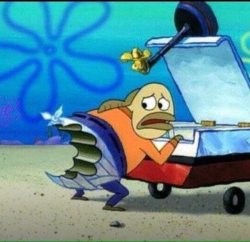 SpongeBob bitemark Meme Template