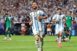 Messi Hattrick Meme Template