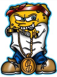 gangster spongebob Meme Template