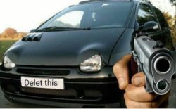 Twingo gun Meme Template