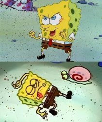 spongebob gelud Meme Template