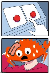 Ferris Sweat Button Meme Template