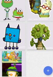 Buhdeuce swaysway tiny bluz doc and bot likes bubble guppies Meme Template