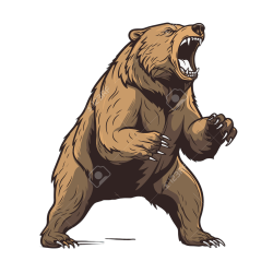 Angry bear Meme Template