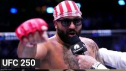 UFC 250 Fighter Meme Template