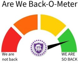 Are we back meter Meme Template