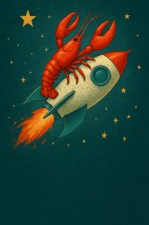 Rocket Lobster Meme Template