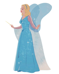 PNG Hada Azul / Blue Fairy - Disney Meme Template