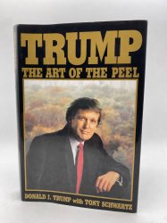 Trump's book about the Reflecting Pool, "The Art of the Peel." Meme Template