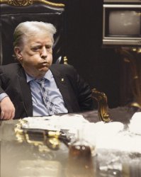 Trump Montana, cocaine covered desk Meme Template