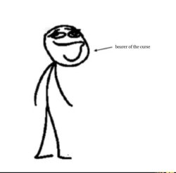 Bearer of the curse Meme Template