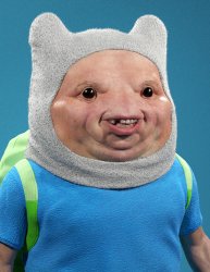 Realistic Finn Meme Template