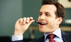 Harvey Specter pen Meme Template