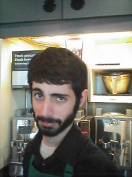 Creepy Barista Meme Template