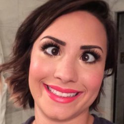Demi Lovato Derp Meme Template