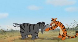 Shenani Stone TIgger Eeyore Meme Template