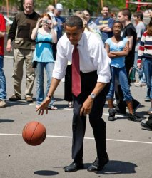 Obama basketball Meme Template