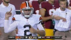 Johnny Football Finger Meme Template