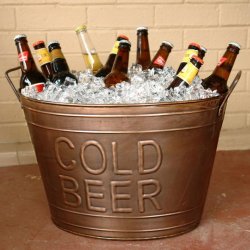 Ice Bucket of beer challenge Meme Template