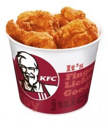 KFC Bucket Meme Template