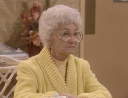 Sophia Golden Girls Meme Template