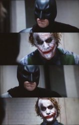 Batman and Joker Meme Template