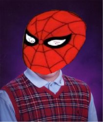 Bad Luck Spider-Man Meme Template