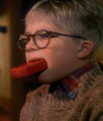 Ralphie Cleans His Mouth Out With Soap Meme Template