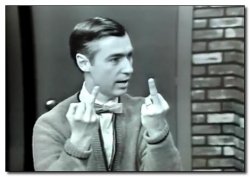 Angry Mr. Rogers Meme Template